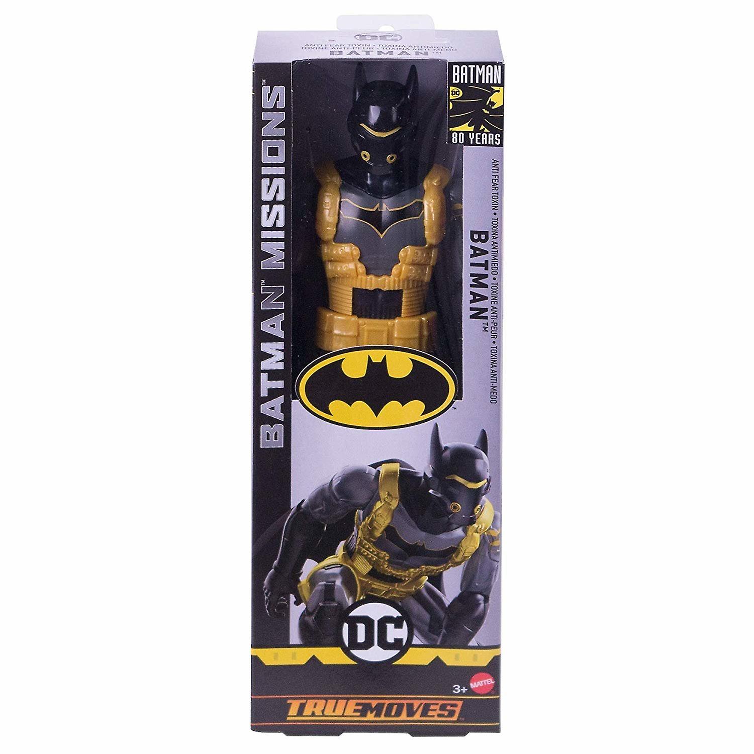 DC Batman Missions True Moves Anti Fear Toxin Batman Action Figure 30cm