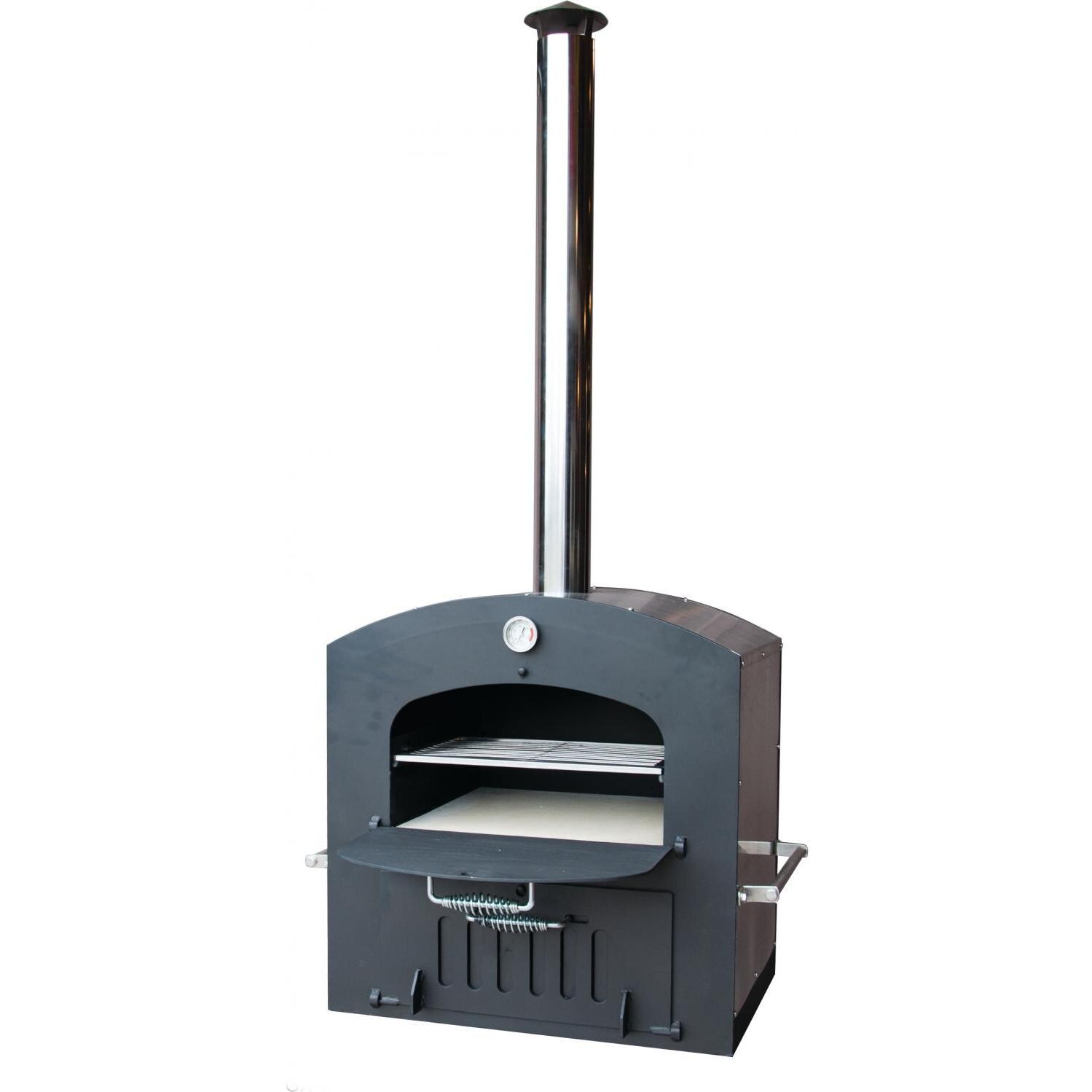 Tuscan Chef GX-CM Deluxe Family 27-Inch Built-In / Counter Top Outdoor Wood-Fired Pizza Oven