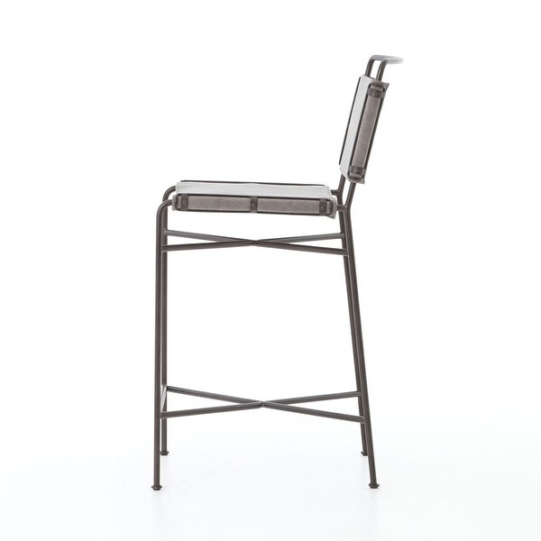 Wharton Counter Stool (Grey)