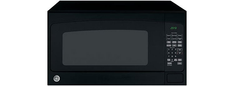 GE 2 Cu. Ft. Black Countertop Microwave Oven