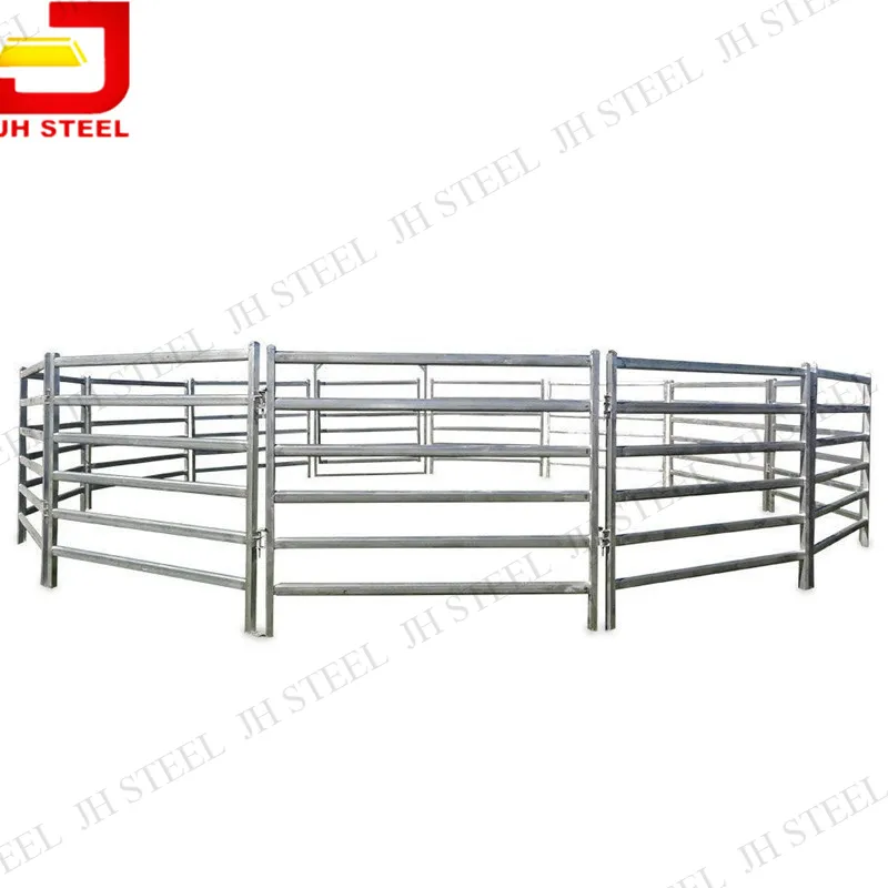 China Professional Supplies 2020 New Galvanized Temporary Mobile Ranch Cattle Panels