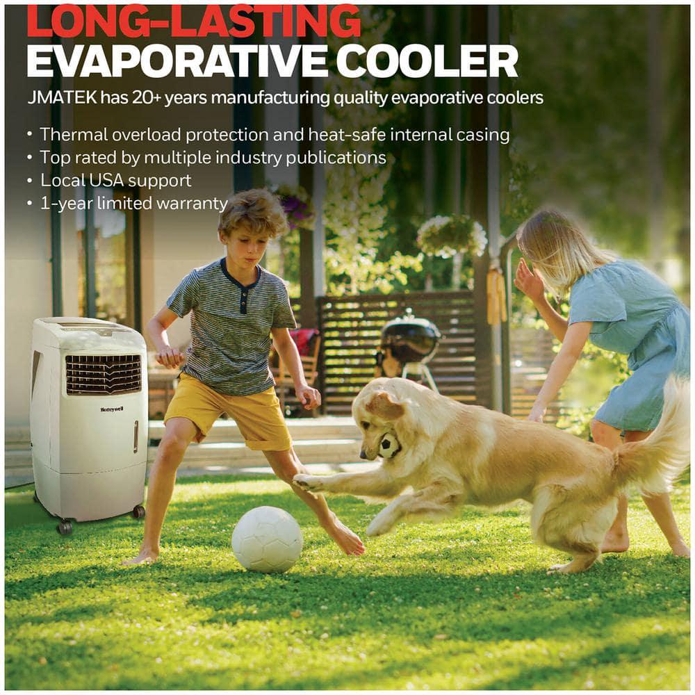 Honeywell 500 CFM 3Speed Outdoor Rated Portable Evaporative Air Cooler