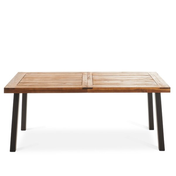 Della Acacia Wood Dining Table