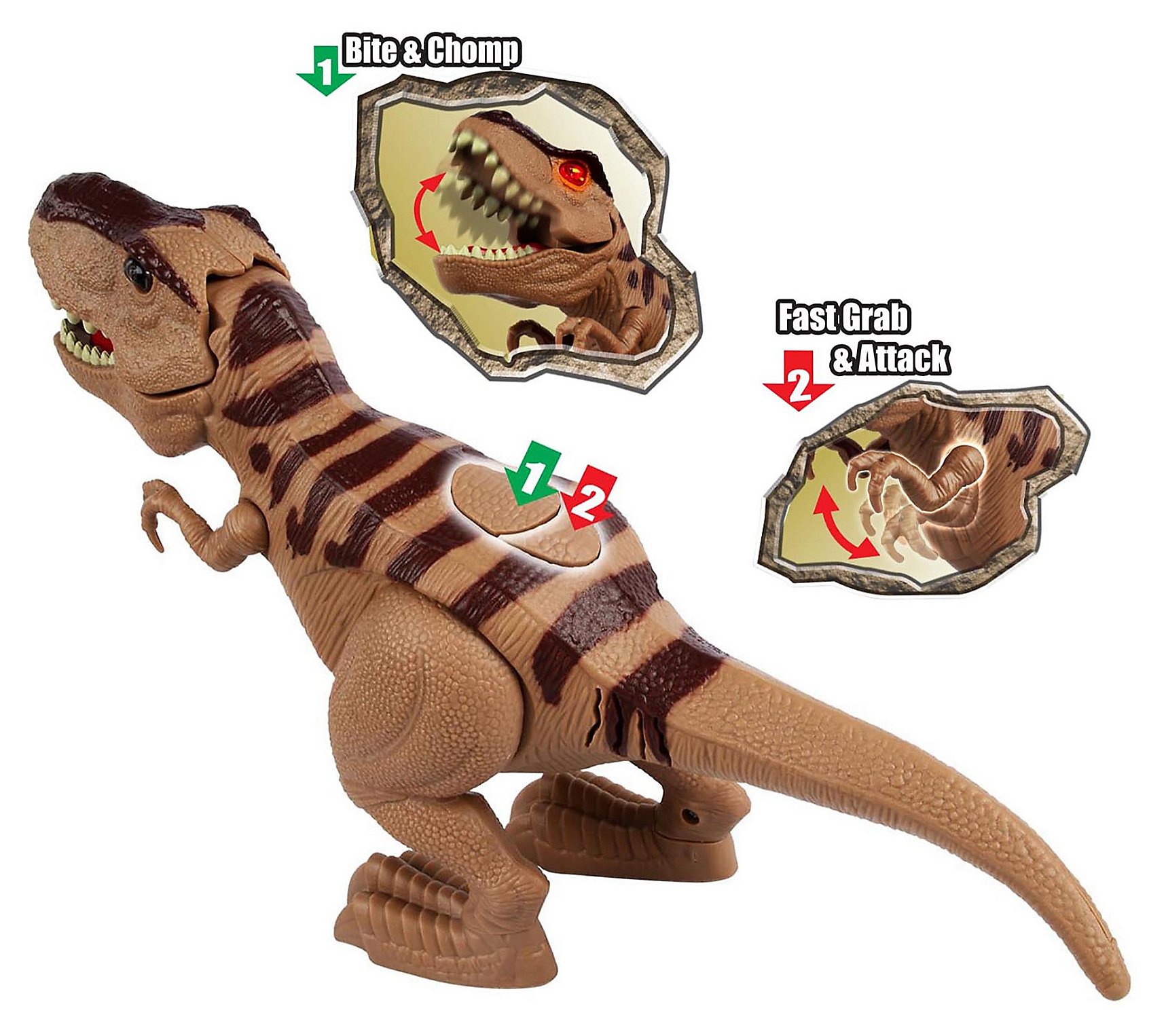 Red Box Toy Walking T-Rex Action Figure