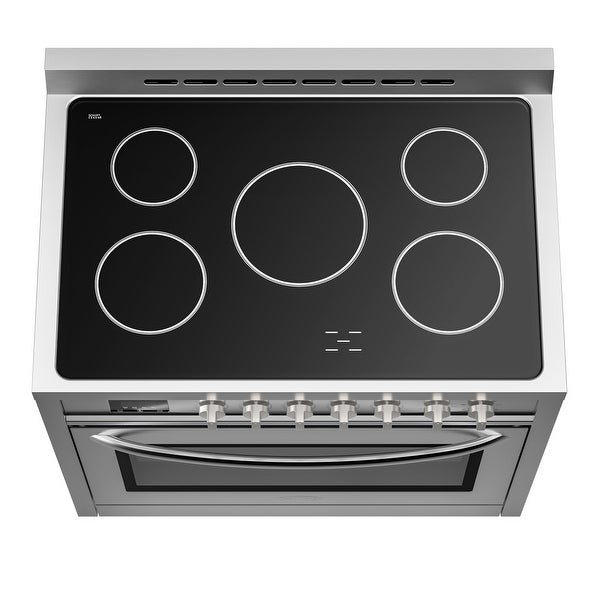 36 in. Professional Electric range Stainless Steel with Legs， 4.3 cu. ft.