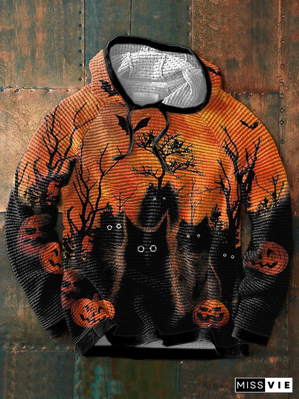 Men's Halloween Print Casual Sweatshirt