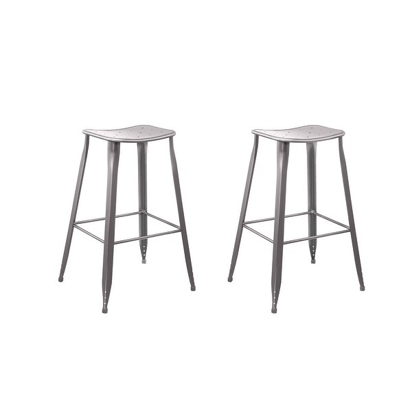 ACEssentials Saddle Backless Barstool 2PK 29