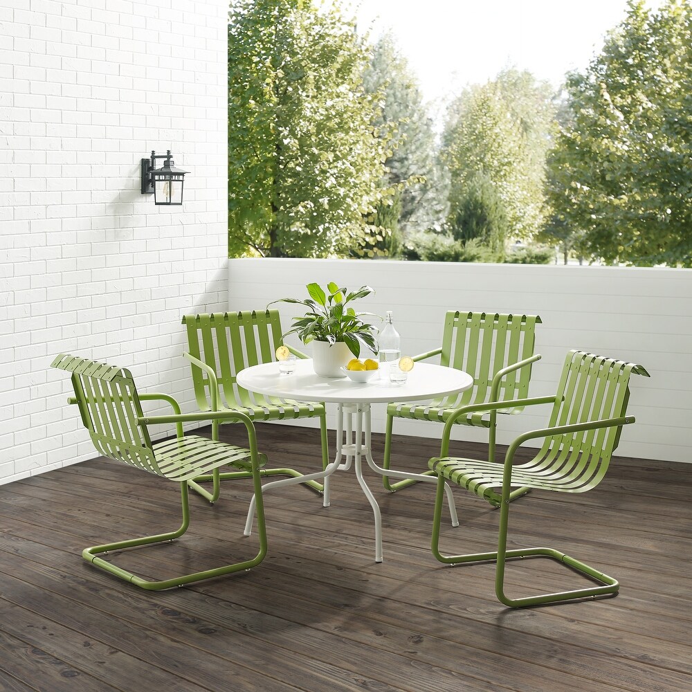 Gracie 5Pc Outdoor Metal Dining Set   93\