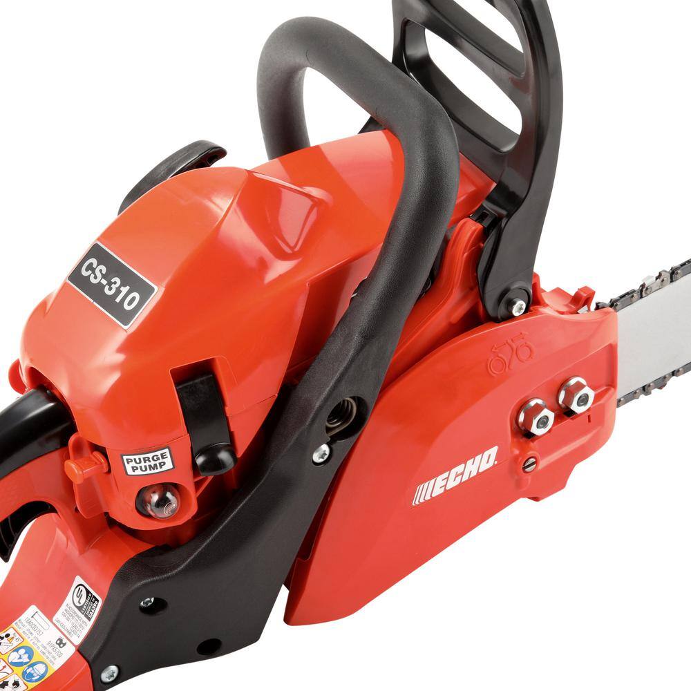 ECHO 16 in. 30.5 cc Gas 2-Stroke Rear Handle Chainsaw CS-310-16