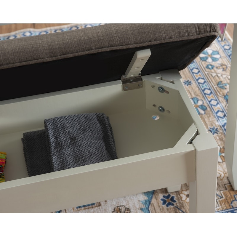 Jane Cushioned Storage Bench