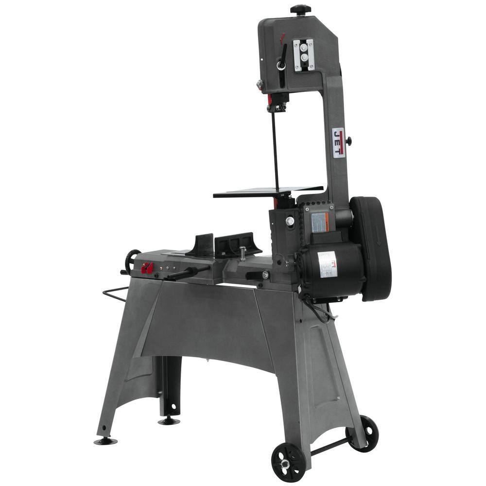 Jet 12 HP 5 in. x 6 in. Metalworking Horizontal and Vertical Band Saw with Open Stand 3-Speed 115230-Volt HVBS-56M 414458