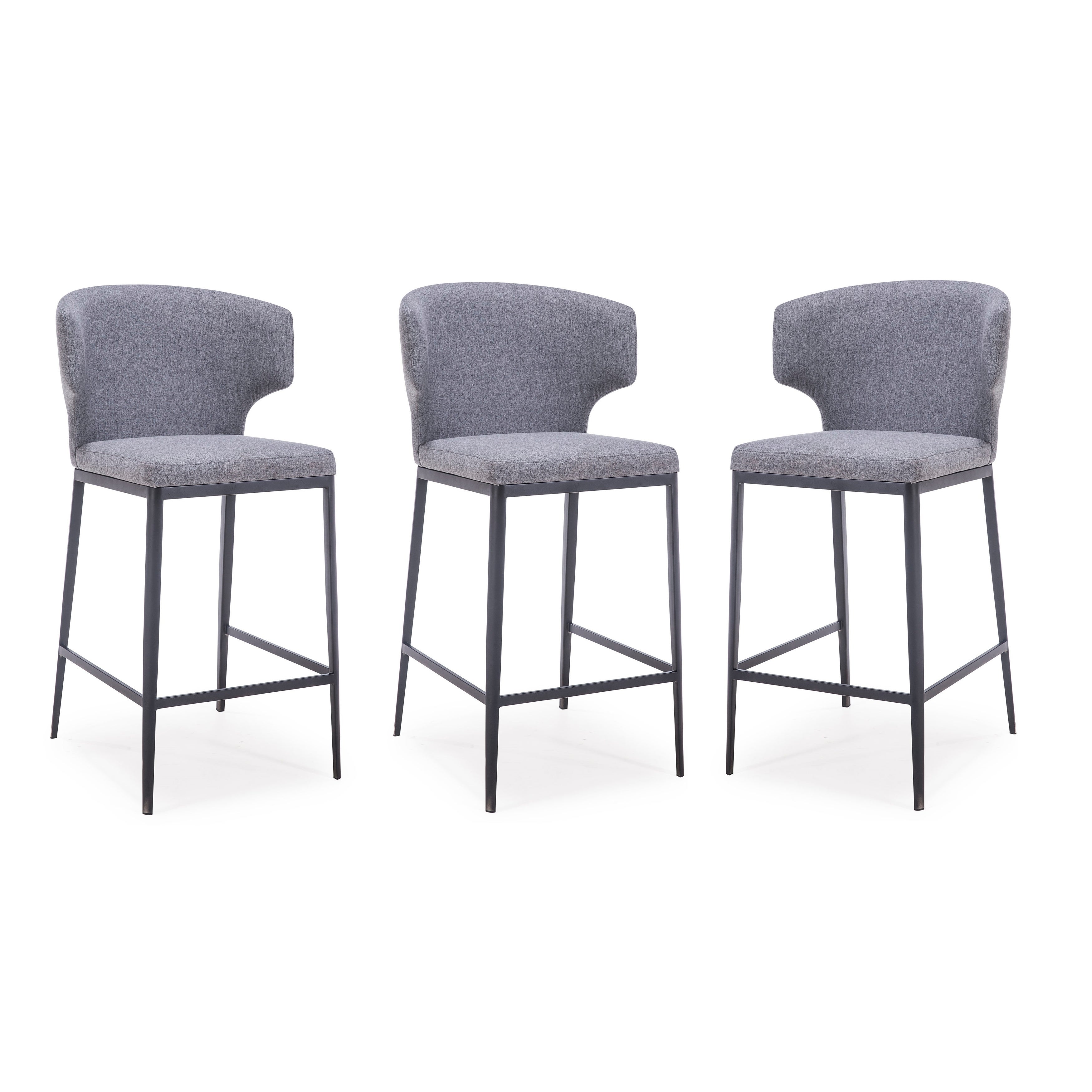 Cesar Counter Stool (Set of 3) - 42'' H x 20'' W x 20'' D