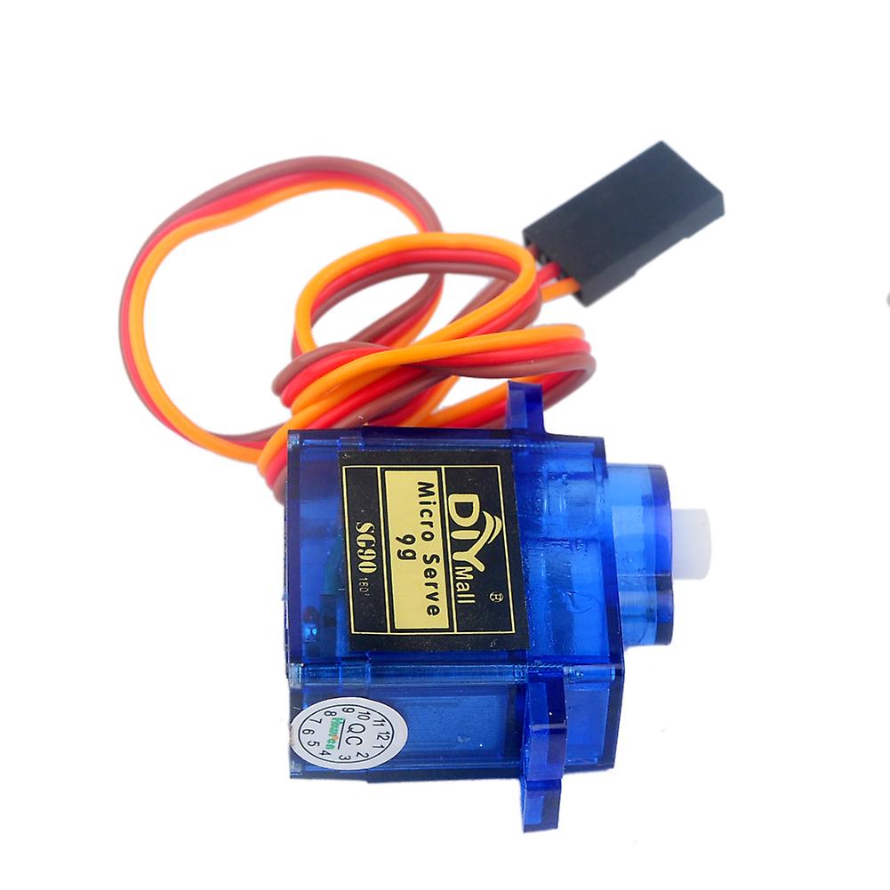 Born Pretty 10pcs/lot 9g Sg90 Mini Servo Motor Analog Servos With Accessories For 450 Rc Helicopter Airplane Car Boat