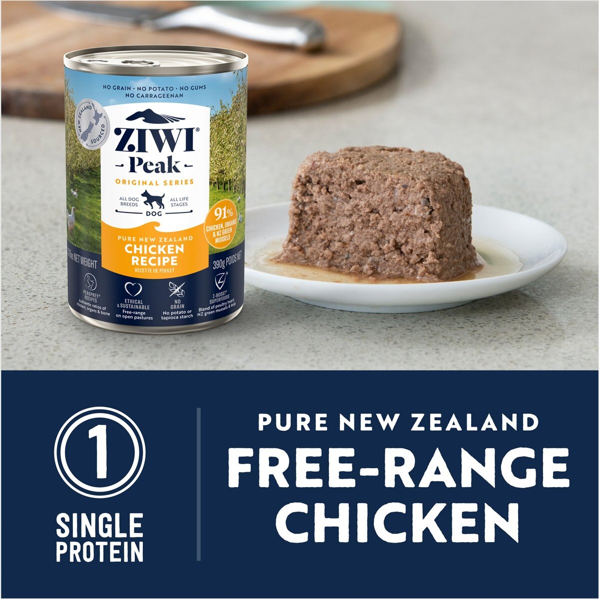 Ziwi Peak Chicken Recipe Canned Dog Food