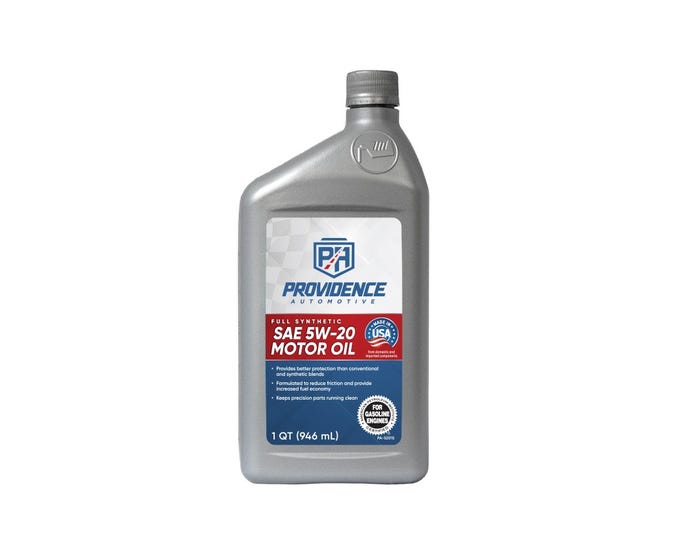 Providence Automotive Oil Full Synthetic 5W20， 1-Quart - PA-5201S