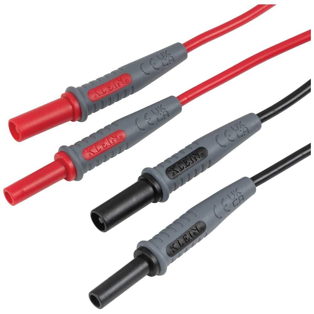 Klein Tools 3' Lead Adapters Red and Black 69359 from Klein Tools