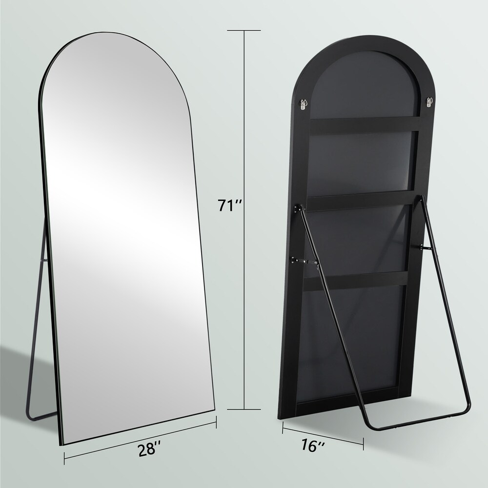 Arch Large Full Length Mirror Wall Mirror Floor Mirror With Stand