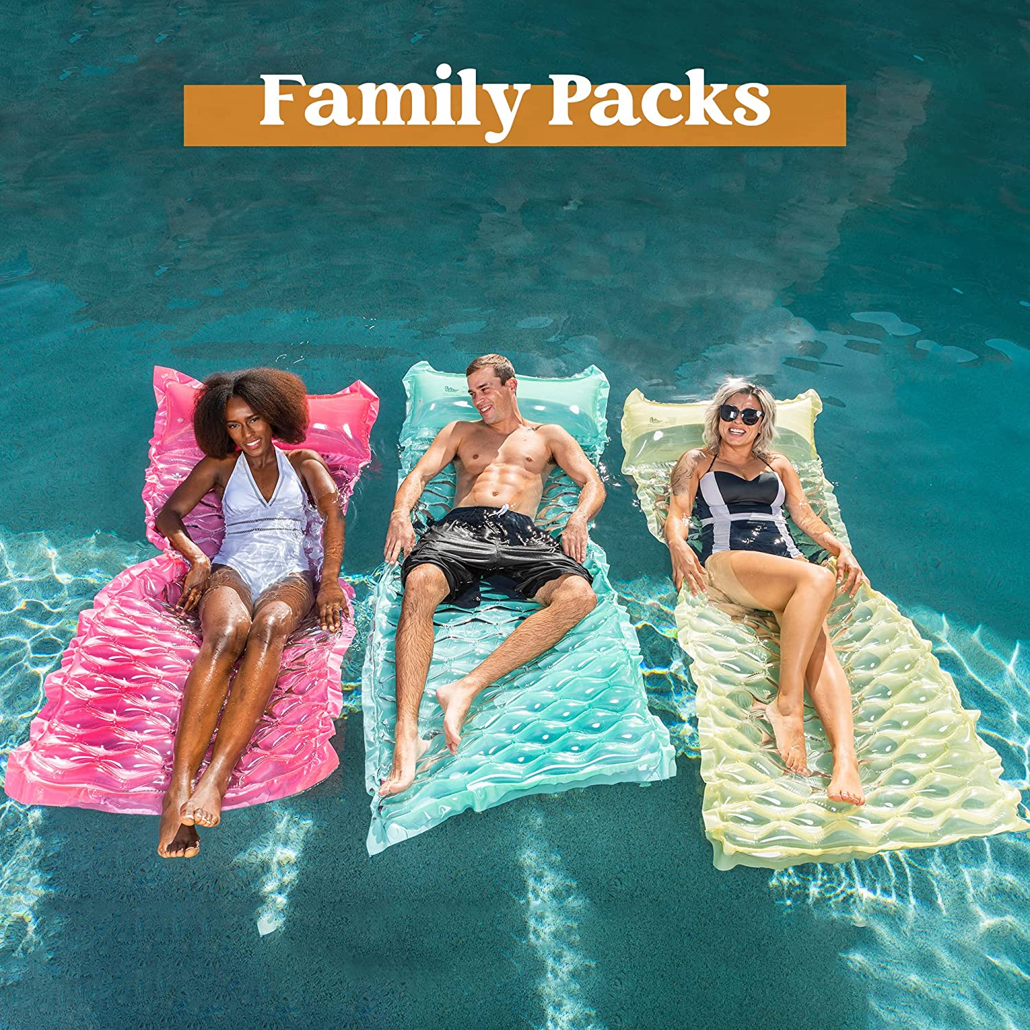 Clearance - Inflatable Pool Mat, 3 Pack