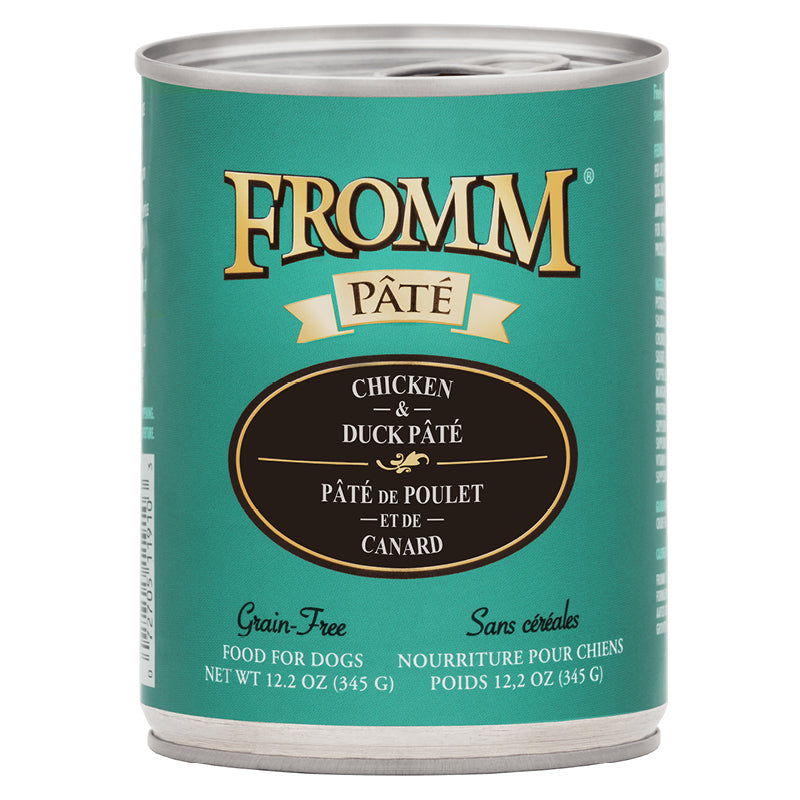 Fromm Chicken  Duck Pâté Canned Food for Dogs