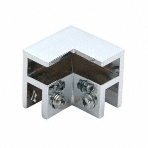 CRL ZLS1CH Chrome 2 Way with Top Junction Clamp