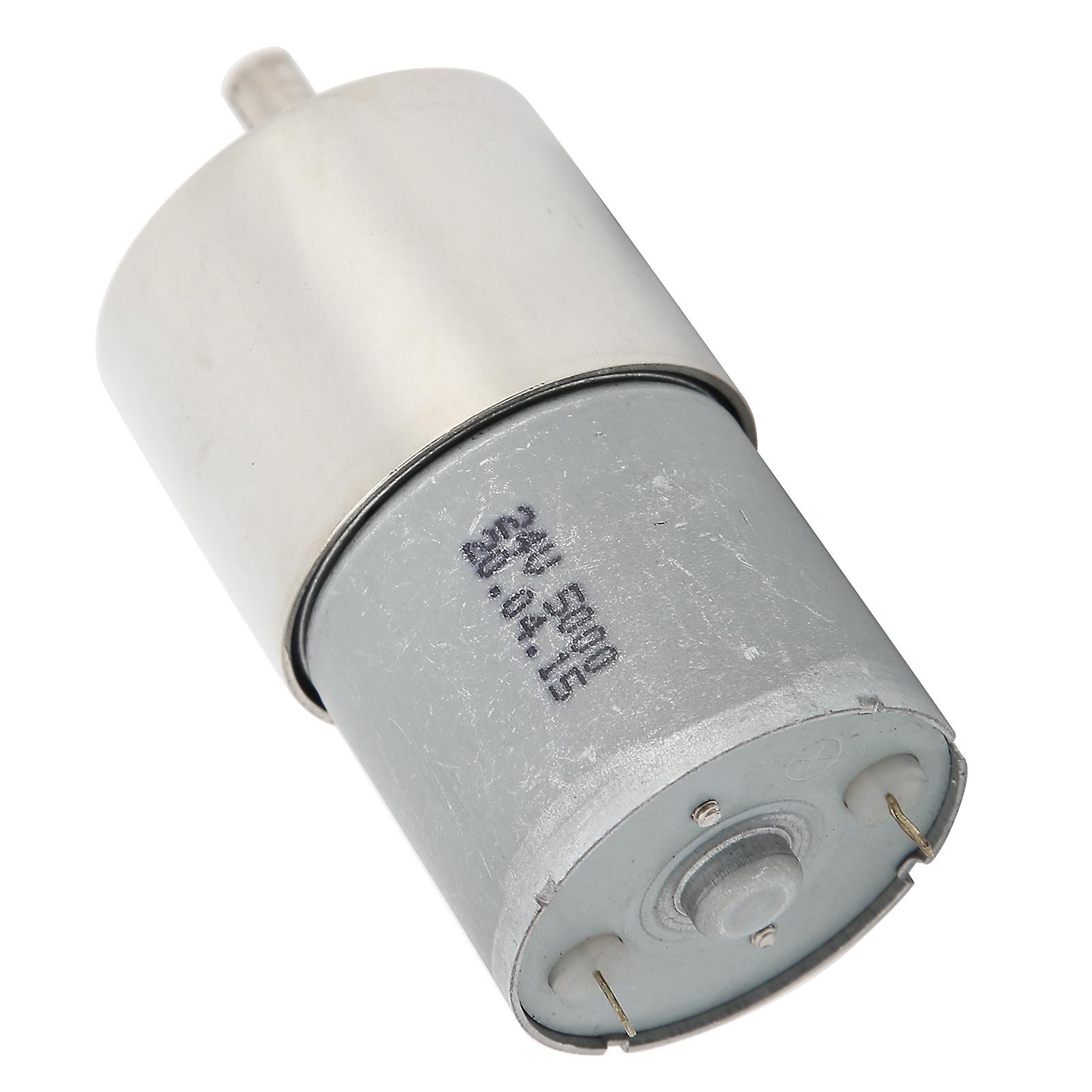 Dc Gear Motor Micro Small Low Speed Large Torsion Permanent Magnet 24v Xd37gb3530 + Bracket10rpm/min