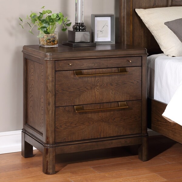 Gracewood Hollow Massimo 2-drawer Nightstand - - 37105819