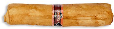 The Rawhide Express Hickory Smoked Flavor Retriever Roll Dog Treat， 9-10-in