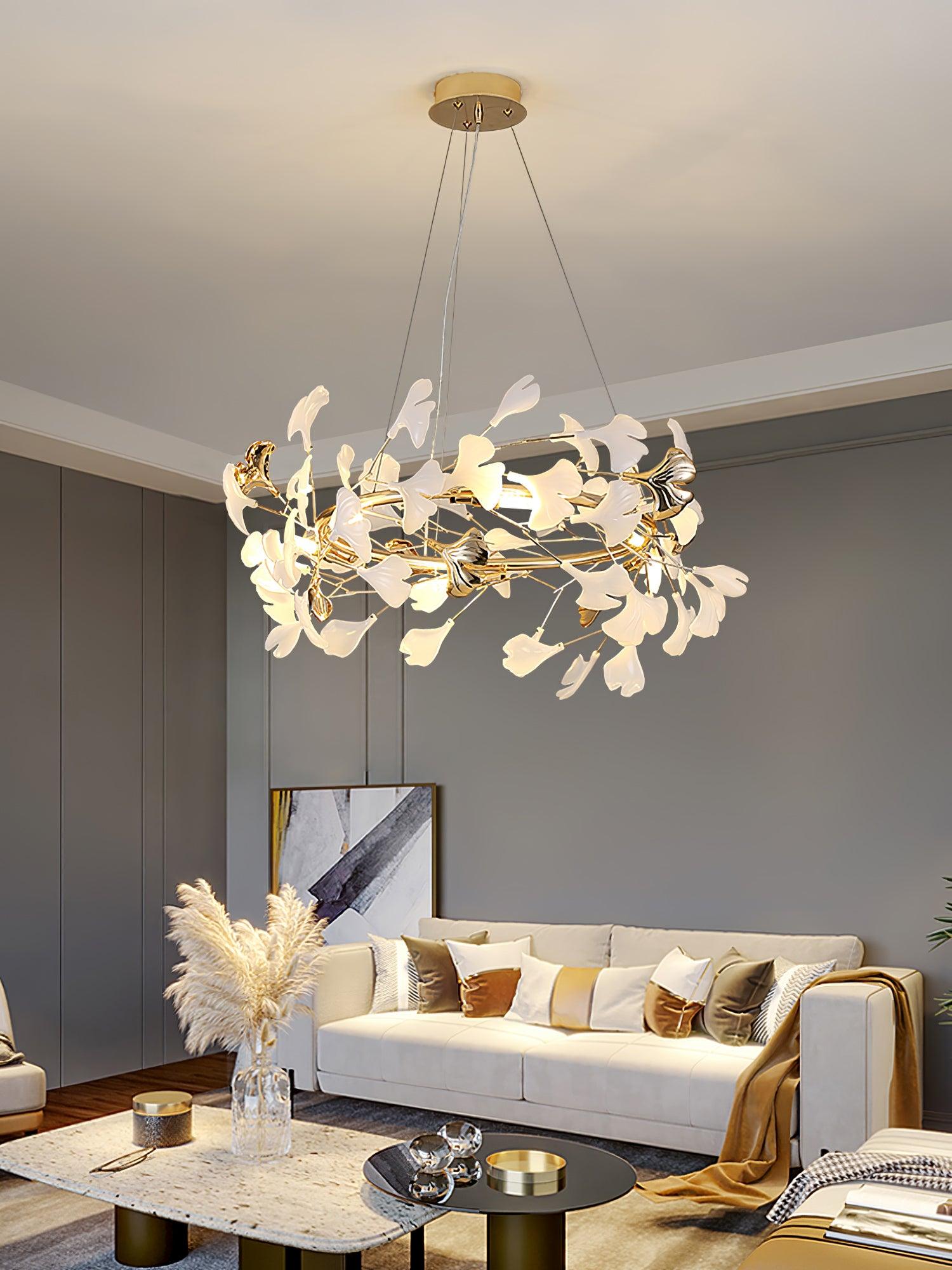 Gingko Chandelier T