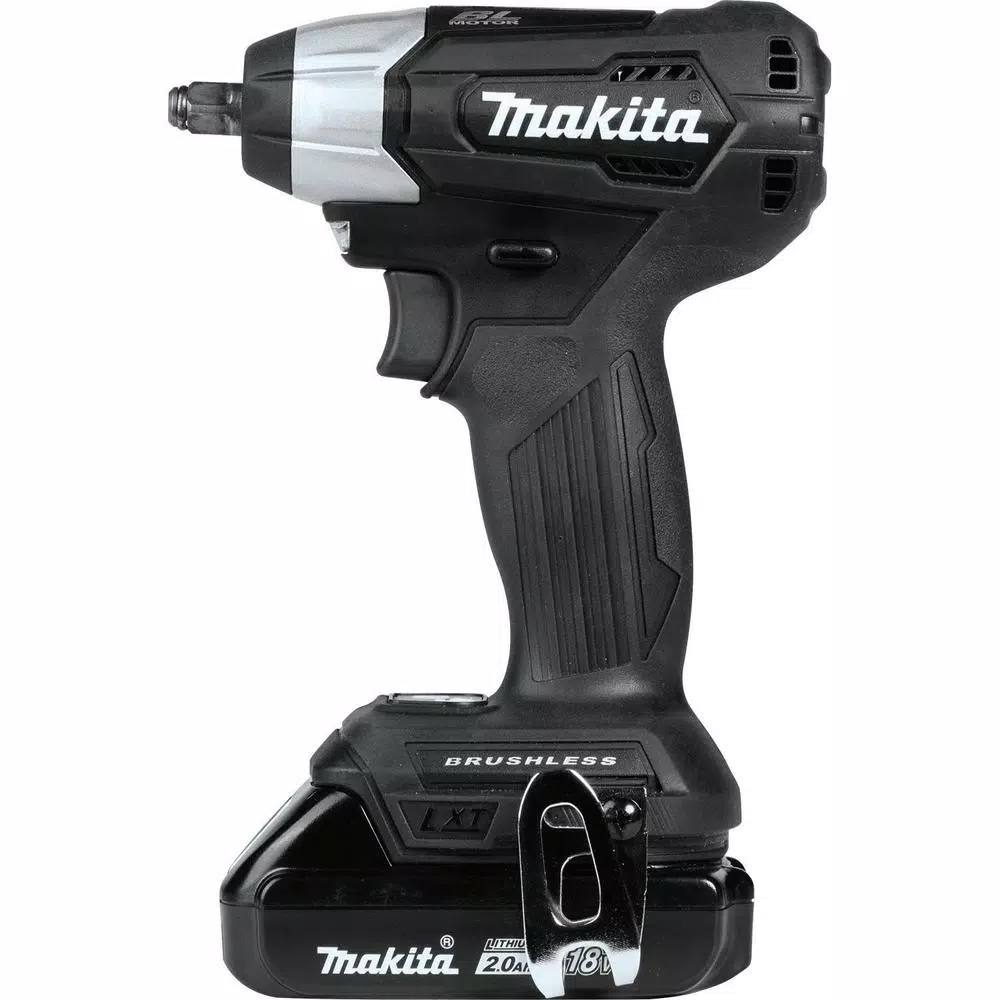 Makita 18-Volt LXT Lithium-Ion Sub-Compact Brushless Cordless 3/8 in. Square Drive Impact Wrench Kit and#8211; XDC Depot