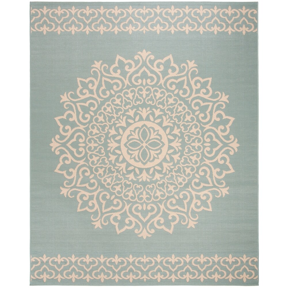 SAFAVIEH Beach House Adelle Indoor/ Outdoor Waterproof Patio Backyard Rug