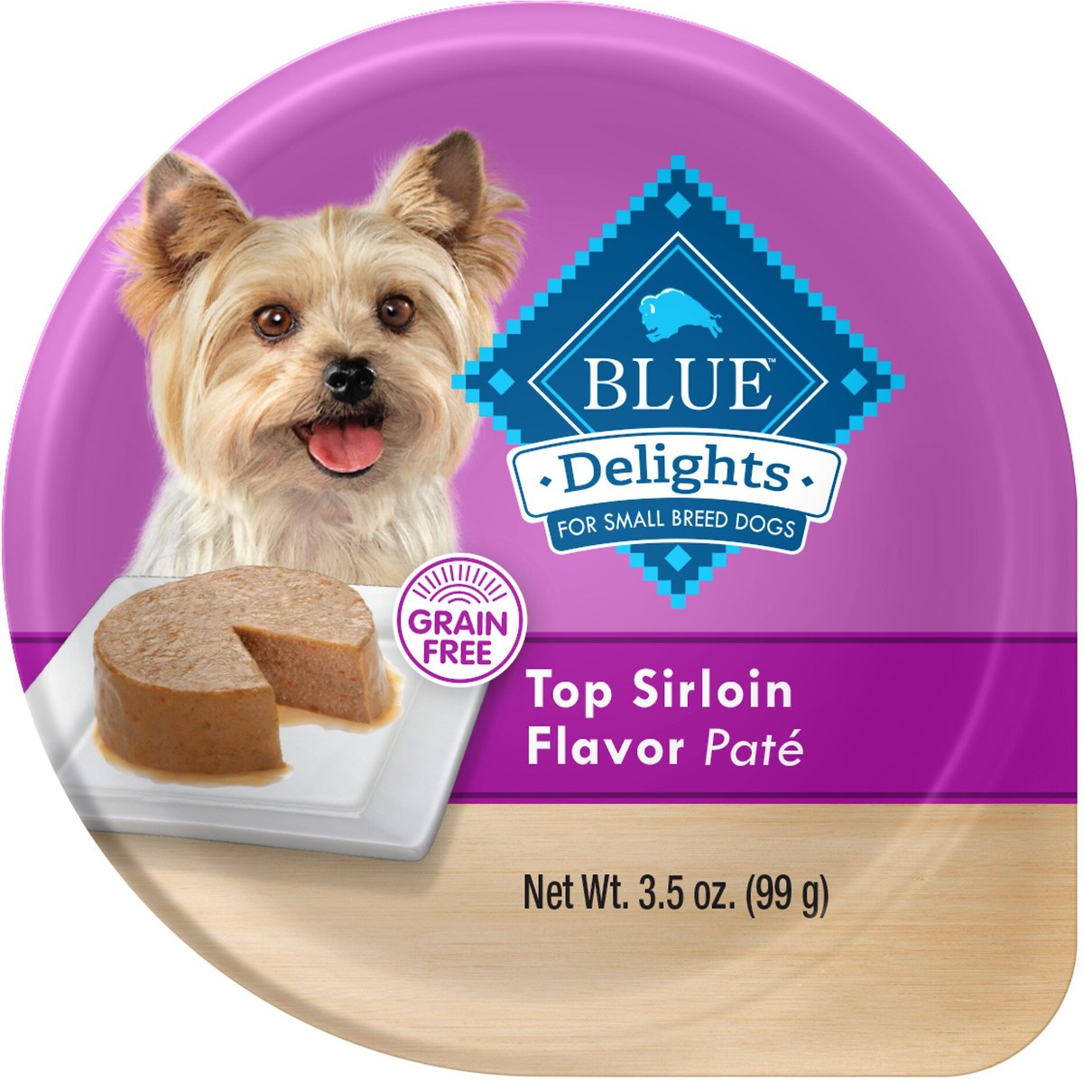 Blue Buffalo Divine Delights Top Sirloin Flavor Pate Dog Food Trays