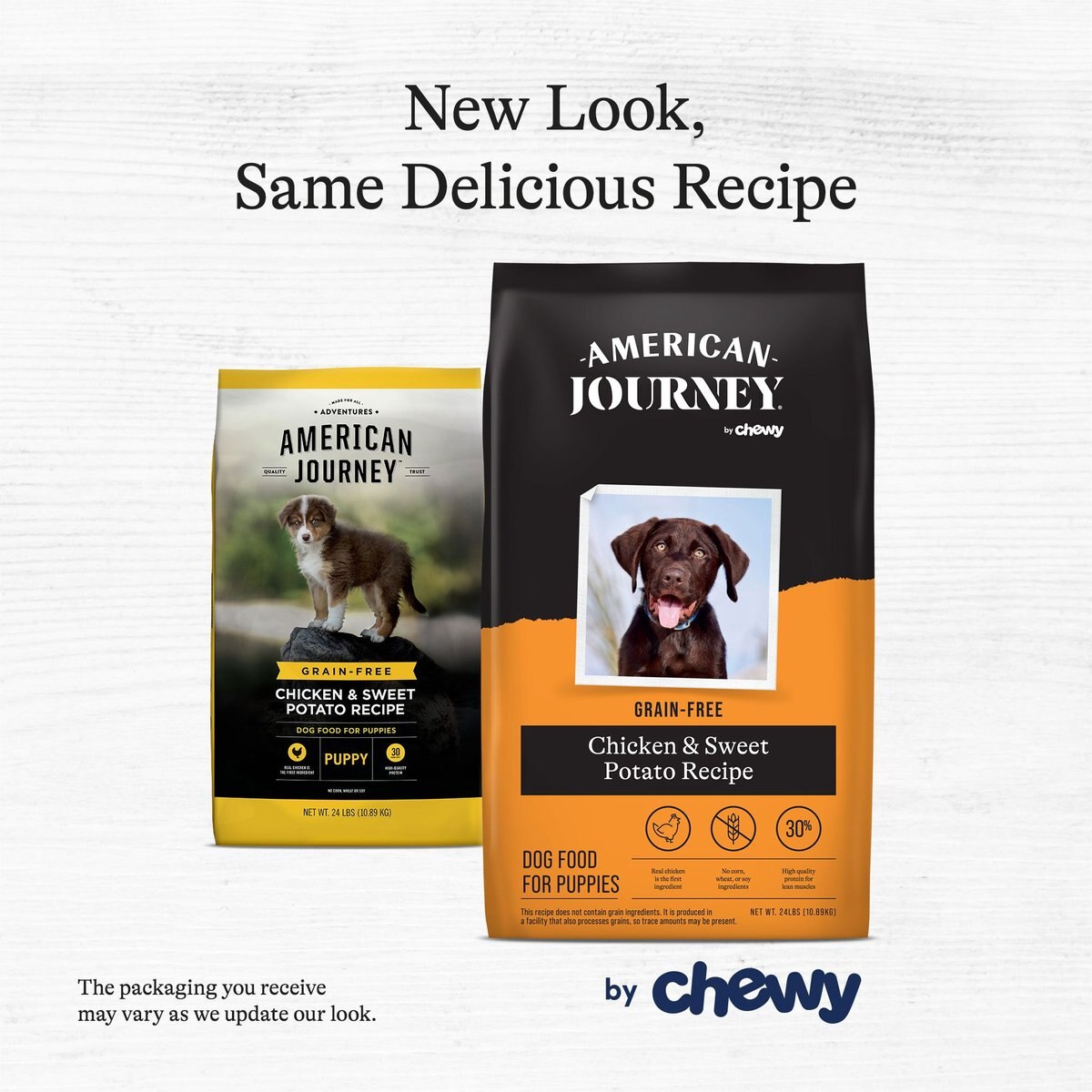 American Journey Puppy Chicken and Sweet Potato Recipe Grain-Free Dry Dog Food