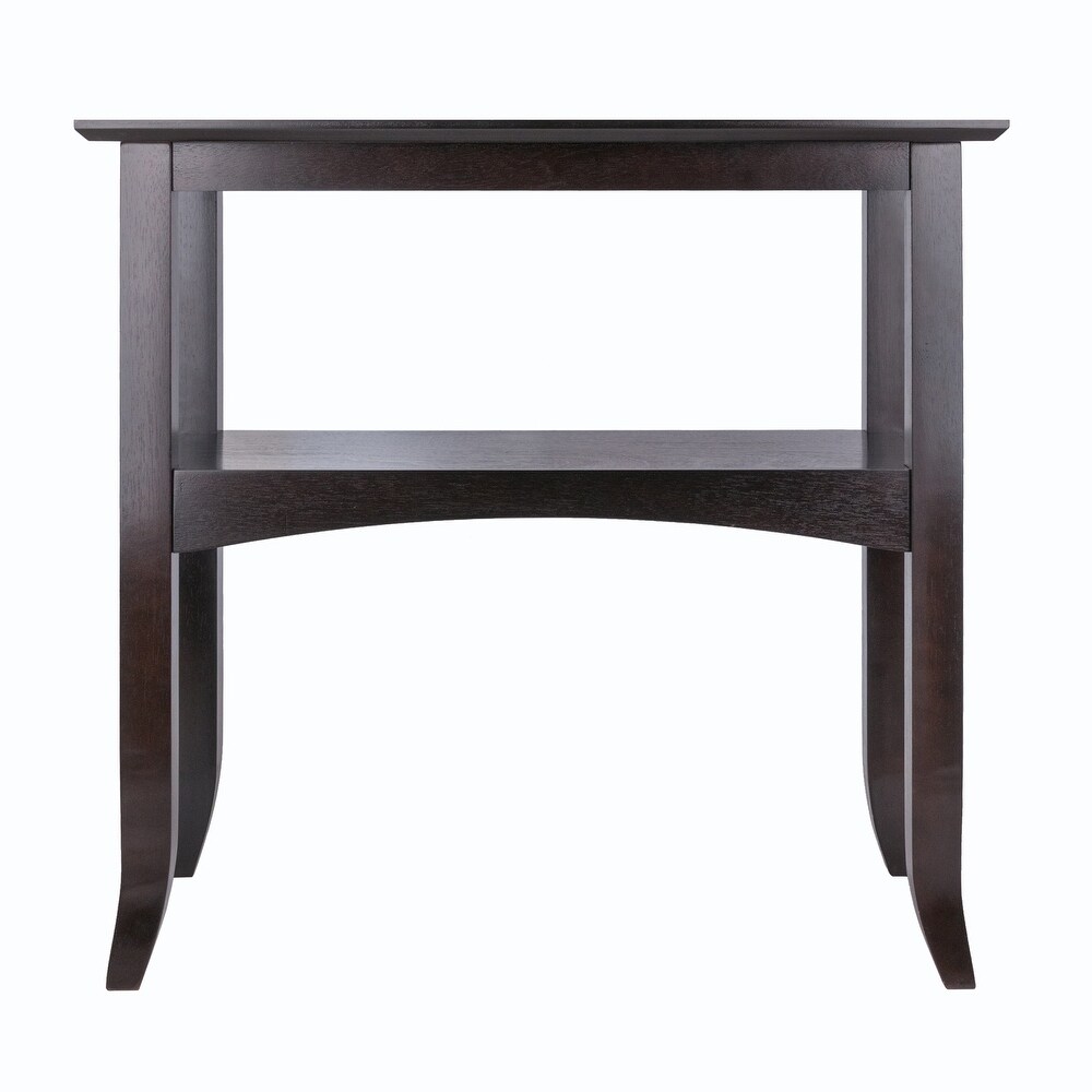 Camden Console Table  Coffee   30 x 16.06 x 29.06 inches