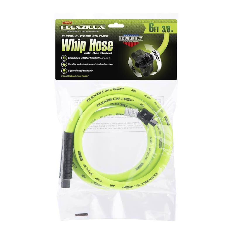 FLXZLA WHIP HOSE 6'X3/8