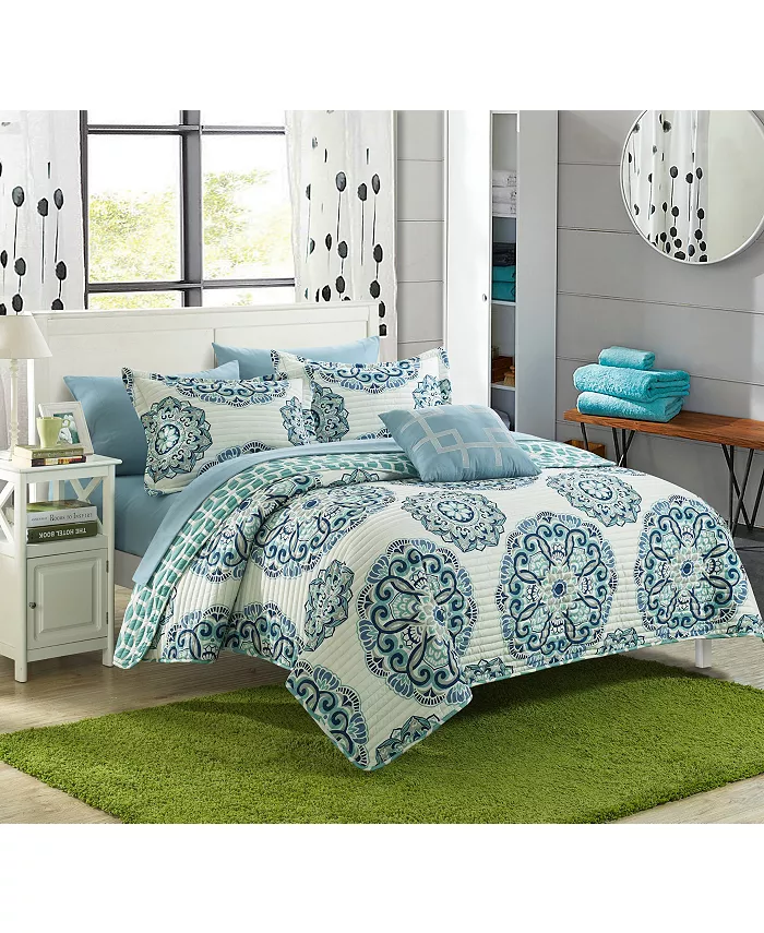 Chic Home Madrid 3 Piece Twin Quilt Set