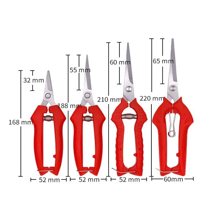 Garden Pruning Shears Potted Branches Scissors Fruit Picking Small Scissors Household Hand Tools Orchard Farm Gardening Tools