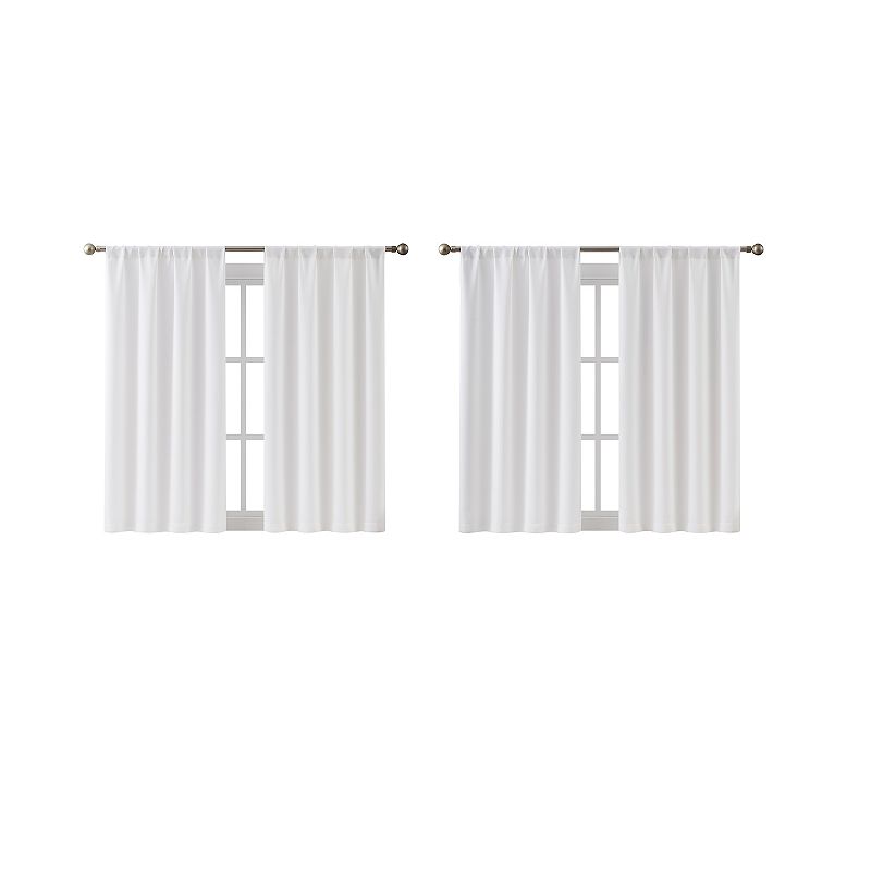 Hopscotch Ethan 4-Piece Rod Pocket Blackout Curtain Panel Set