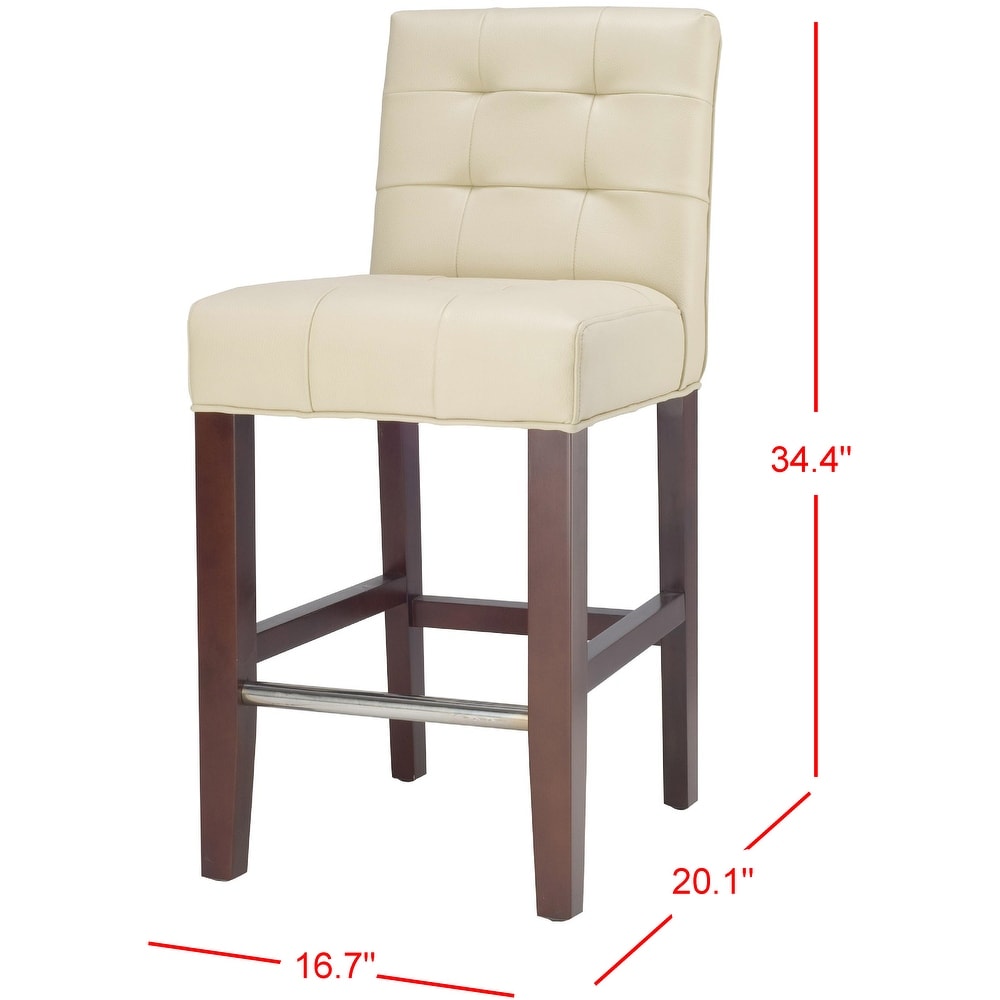 SAFAVIEH Thompson 24 inch Counter Stool   16.7\