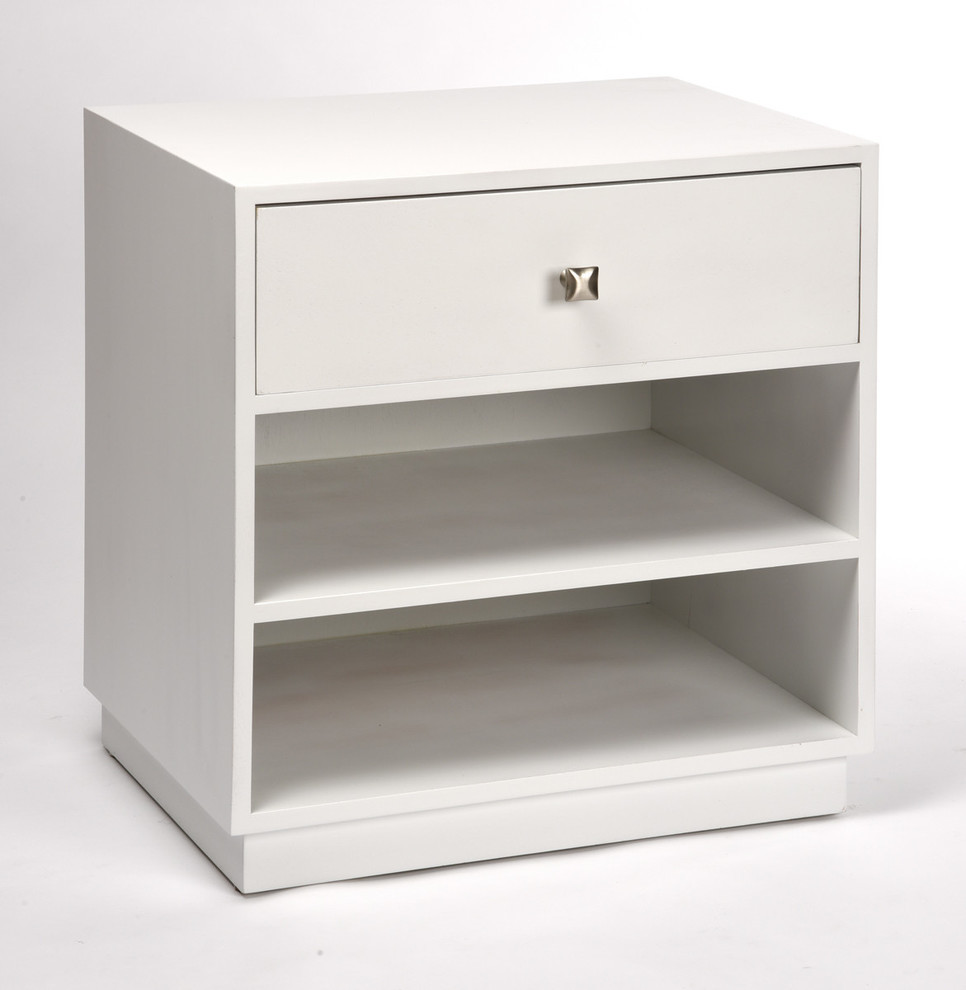 Felice Top Drawer Side Chest   Transitional   Side Tables And End Tables   by David Lee Furniture  Houzz