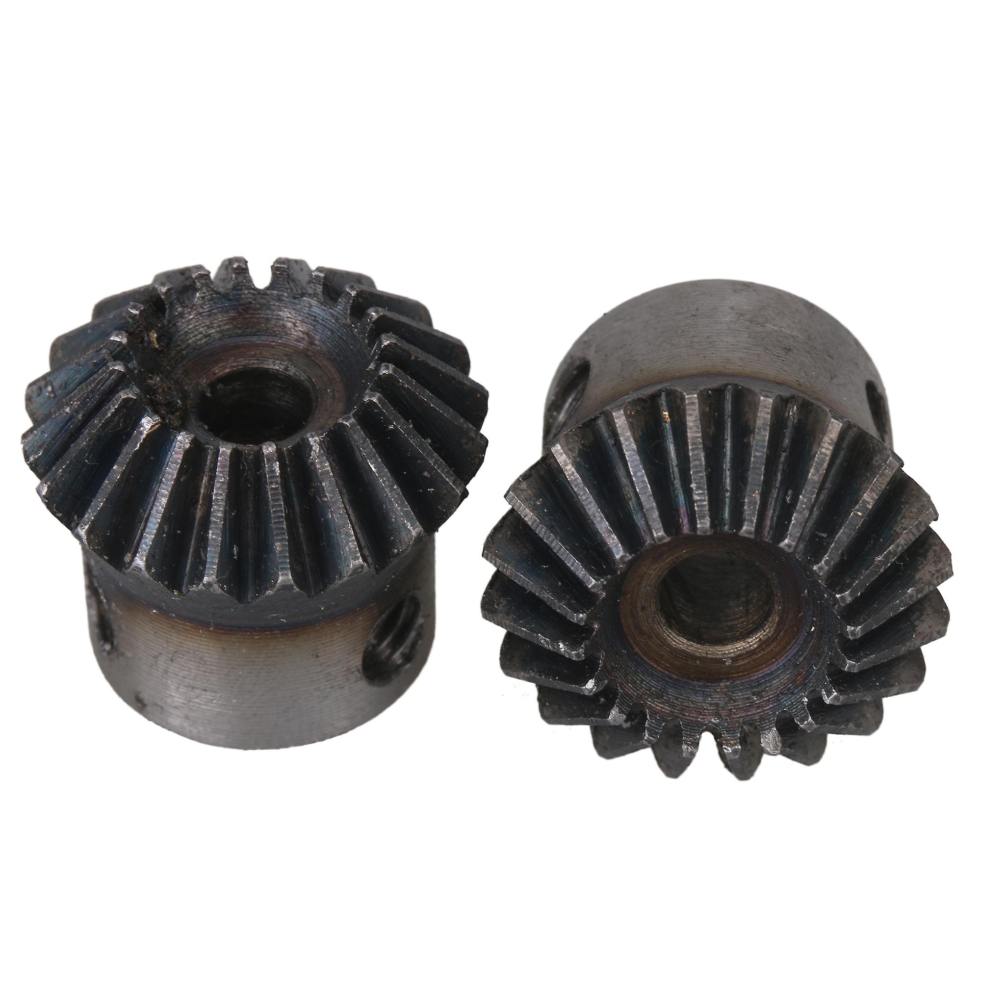 Teeth Steel 1 Module Tapered Bevel Pinion Gear Wheel Bore