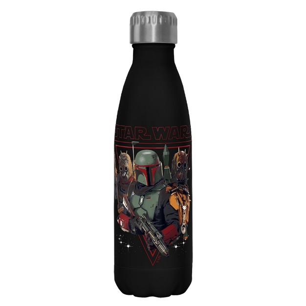 Star Wars The Book Of Boba Fett Bounty Hunting Stainless Steel Water Bottle