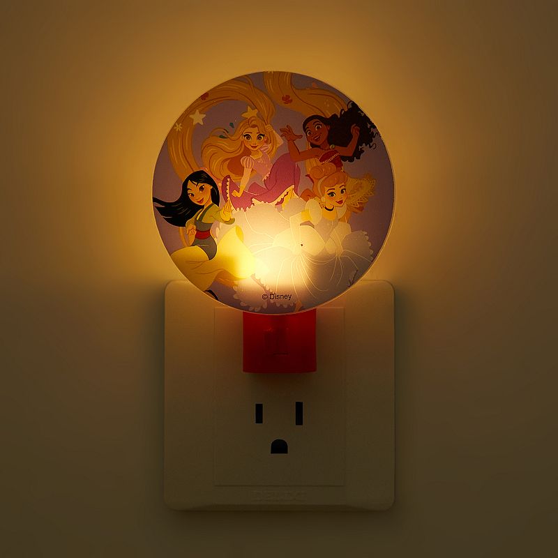 Disney Princess Round Night Light by Idea Nuova