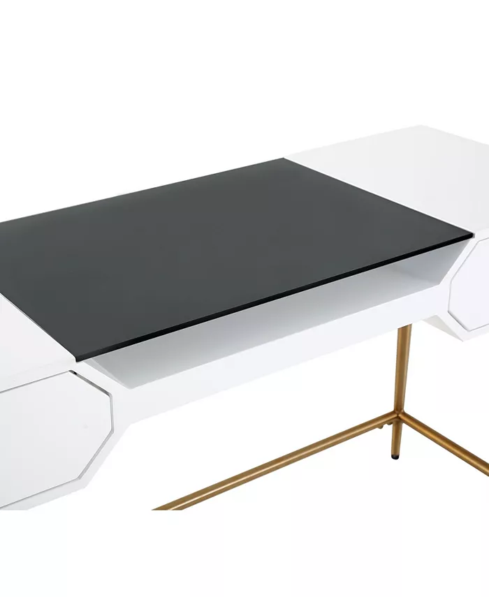 TOV Furniture Bajo Lacquer Deskandnbsp;