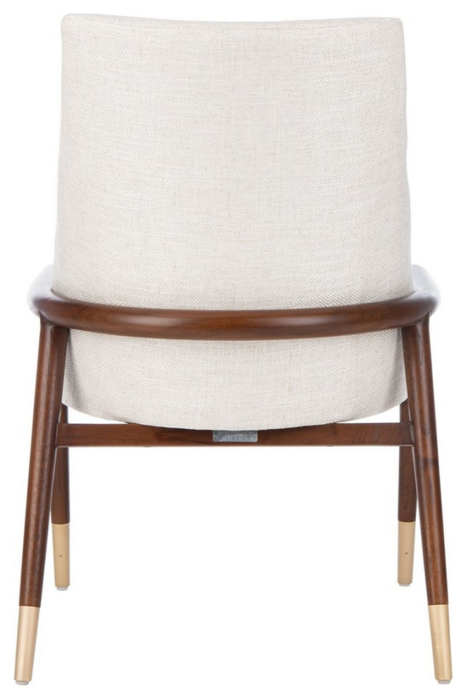 Carmyne Mid Century Chair Cream  Set of 2   Midcentury   Dining Chairs   by V.S.D Furniture  Houzz