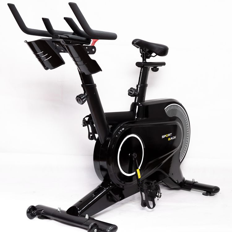 Hot Sales Home Gym Exercise Bike Spin Bike 2021 Fitness Equipment Black Body Logo Building