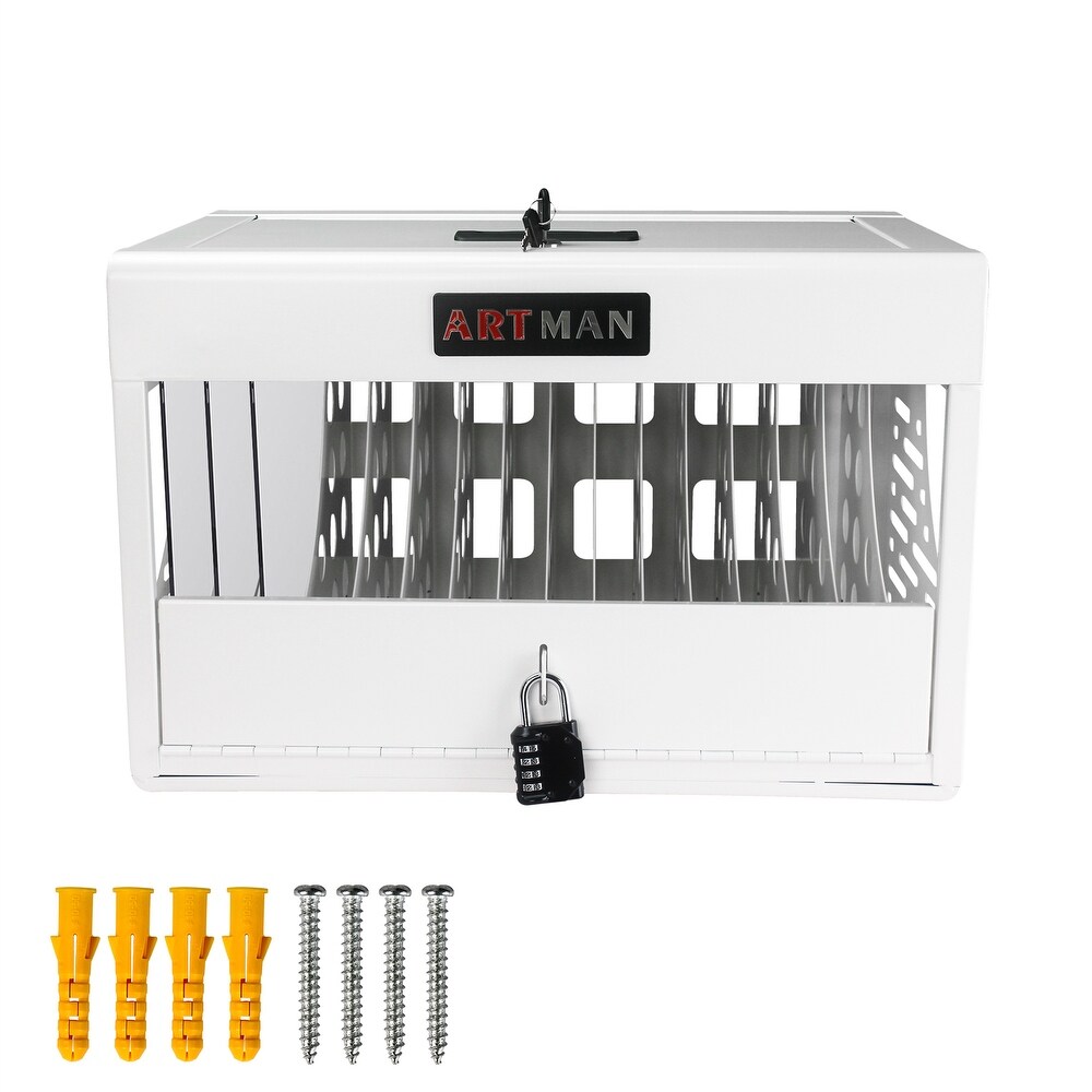 16 Bay Charging Cabinet for Laptop Locking Charging Station