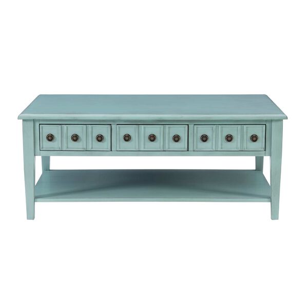 Salem Teal Coffee Table