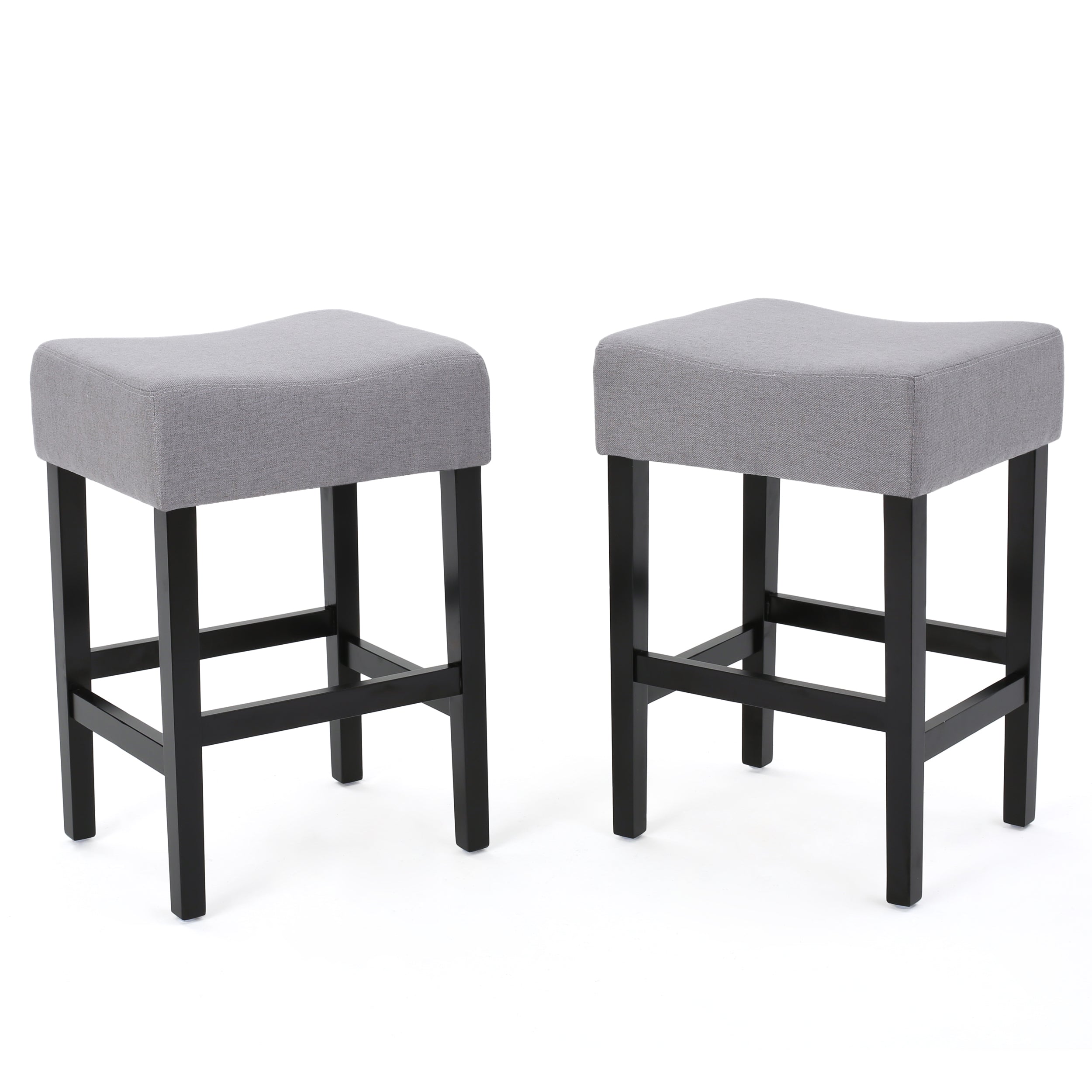 Coventry 26-Inch Fabric Backless Counter Stool (Set of 2)