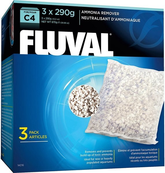 Fluval C4 Ammonia Remover Filter Media