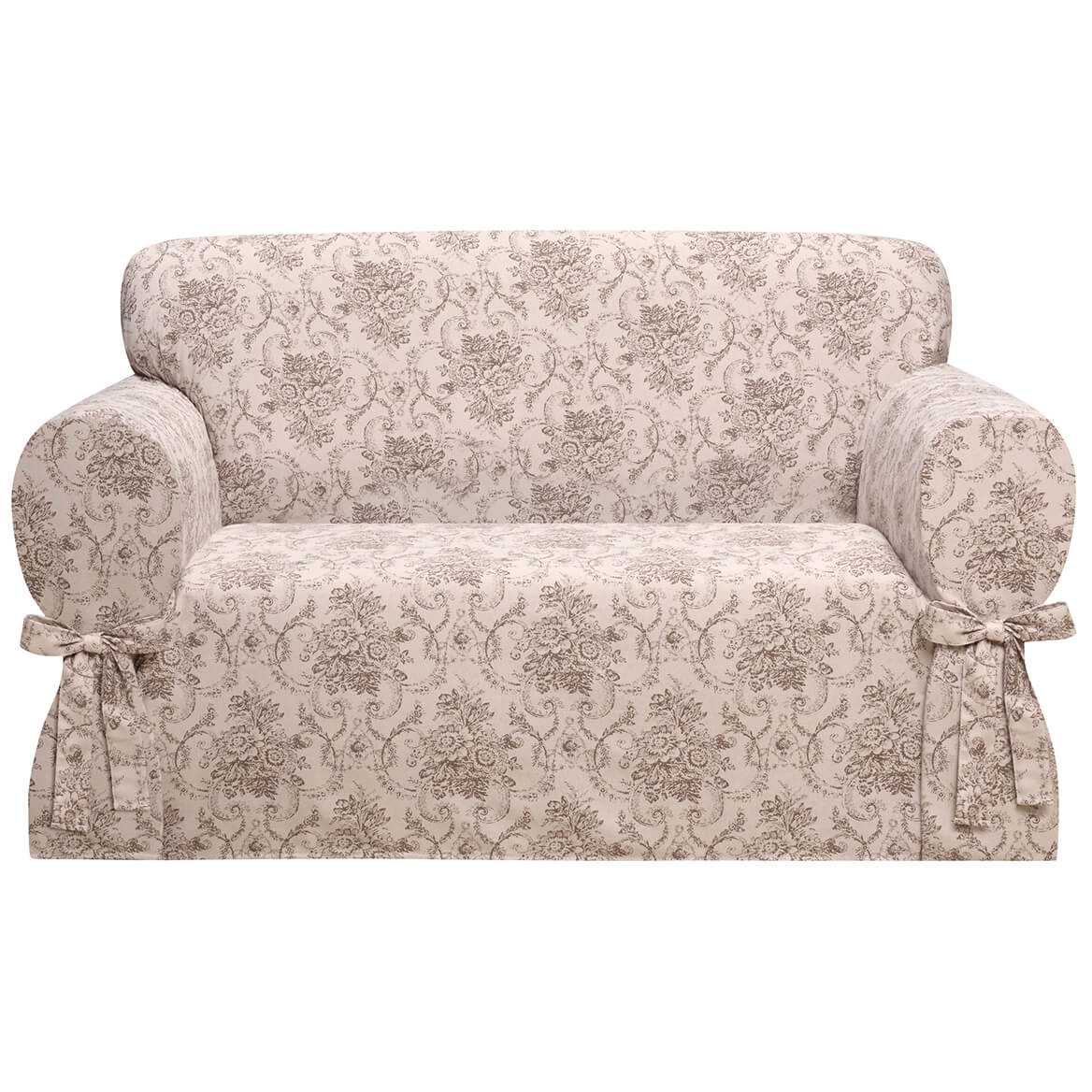 Kathy Ireland Chateau Loveseat Taupe